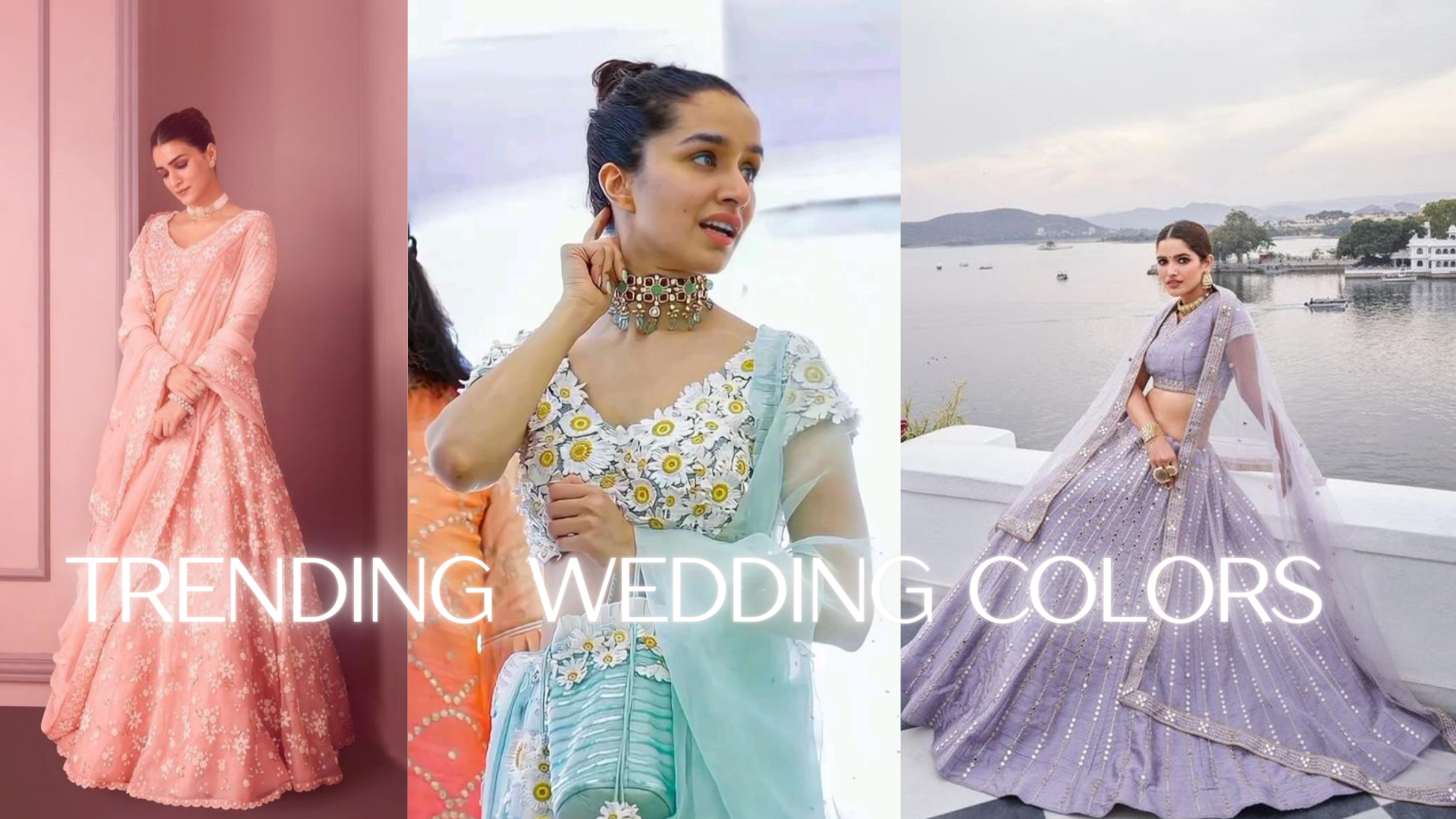 You CANNOT miss out on these trendy Wedding Color schemes!!!