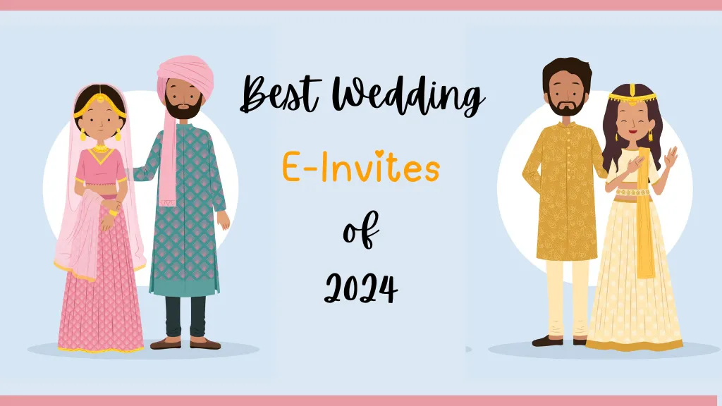 E-Invite trends using caricatures for wedding day | fotographiya