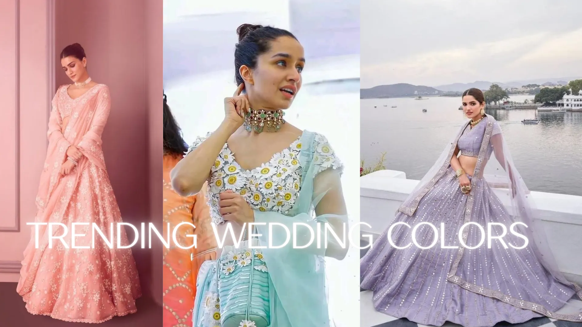 Trending wedding colors | fotographiya